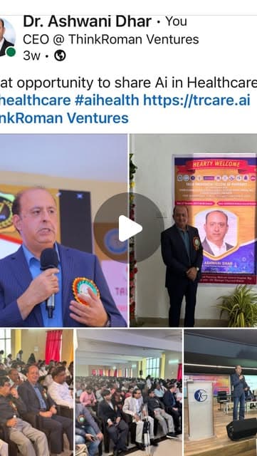 Speaking on healthcare innovation